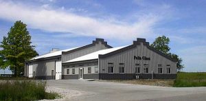 Metal commercial building in Pella. Iowa